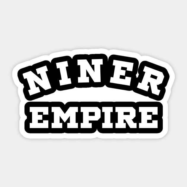 Niner Empire Sticker by Vicinity